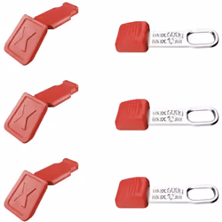 Dettagli tecnici Tipo prodotto #####Zangenöse Clip Knipex 00 63 06 TCR TetheredTool + clip ColorCode rosso, 3 pezzi ciascuno ...