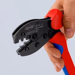 Knipex 97 52 42 pinza crimpatrice Blu, Rosso - Vista aggiuntiva 7