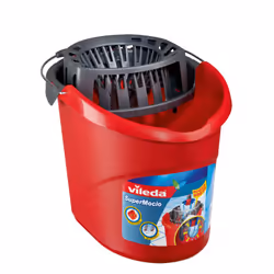 Vileda Super Mocio, Serbatoio singolo, Rosso, 10 L