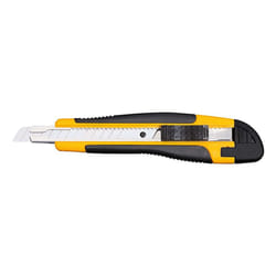 Wedo 78 609 Taglierino Nero, Acciaio, Giallo Taglierino a lama retrattile