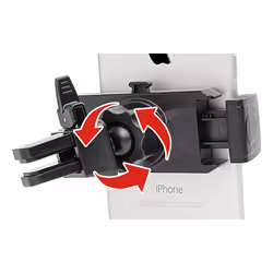 Wedo 60 06101 supporto per personal communication Supporto passivo Telefono cellulare/smartphone Nero