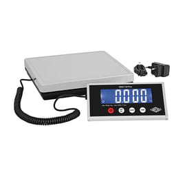 Wedo 50 7605005 bilancia pesalettere Bilancia postale elettronica Nero, Argento
