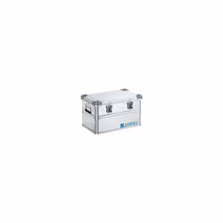 Contenitore per il trasporto in alluminio, capacità 60 l, lungh. x largh. x alt. interne 550 x 350 x 310 mm, in versione robu ...