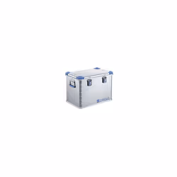 Contenitore universale in alluminio, capacità 73 l, dim. esterne lungh. x largh. x alt. 600 x 400 x 410 mm. Fornitura = monta ...