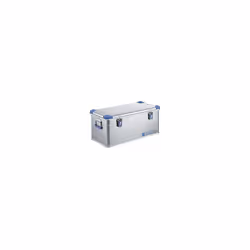 Contenitore universale in alluminio, capacità 81 l, dim. esterne lungh. x largh. x alt. 800 x 400 x 340 mm. Fornitura = monta ...