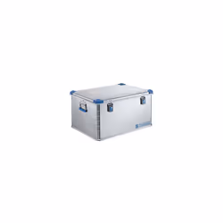 Contenitore universale in alluminio, capacità 157 l, dim. esterne lungh. x largh. x alt. 800 x 600 x 410 mm. Fornitura = mont ...