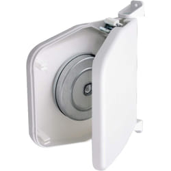 Schellenberg - 50151 Mini - Avvolgitore esterno per cinghia di tapparella, per sistema Mini, richiudibile, colore: Bianco