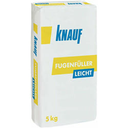 Knauf - Stucco in polvere per cartongesso fugenfueller leicht 5 kg