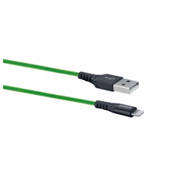Schwaiger LPRO420 501 cavo per cellulare Verde 1,2 m USB A Lightning