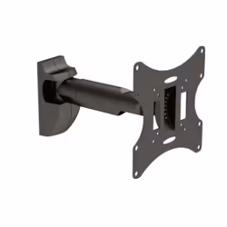 Schwaiger LWH040 011, 43,2 cm (17"), 94 cm (37"), 75 x 75 mm, 200 x 200 mm, -20 - 20°, Nero