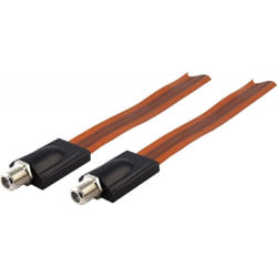 Schwaiger KFF30 531 cavo coassiale 0,173 m Tipo F Nero, Rosso