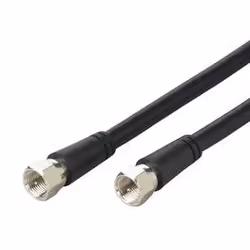 Schwaiger KVCHQ30 533, 3 m, F, F, Nero