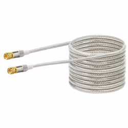 Schwaiger KVCHD150532, 15 m, F, F, Bianco