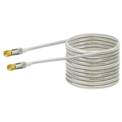 Schwaiger KVCHD150532 cavo coassiale 15 m F Bianco