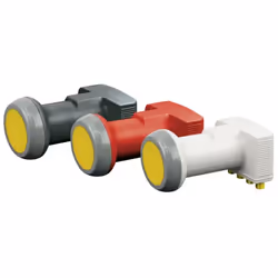 Schwaiger SPS6918R 531 convertitori abbassatore di frequenza Low Noise Block (LNB) Rosso