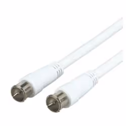 Schwaiger KVCQ30 532, 3 m, F, F, Bianco