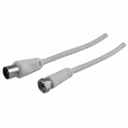 Schwaiger KVCK171 532, 1,5 m, F, IEC, Bianco