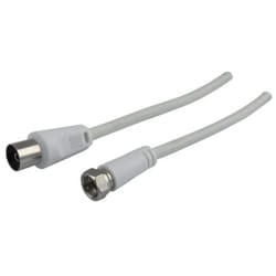 Schwaiger KVCK171 532 cavo coassiale 1,5 m F IEC Bianco
