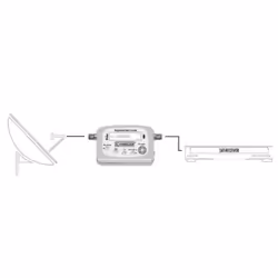Schwaiger SF80 531 Blu, Grigio Plastica