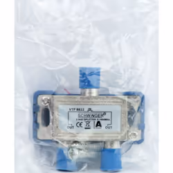 Schwaiger VTF8822 241 Splitter per cavo Argento