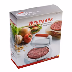Westmark 62332260 pressa per hamburger Rosso, Bianco Plastica - Vista aggiuntiva 4
