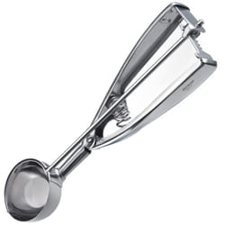 Westmark - Porzionatore per gelato uniforme, diametro 4 cm, acciaio inox, professionale, argento, 62932270