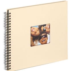 Walther Design Fun 30x30 album fotografico e portalistino Crema 50 fogli