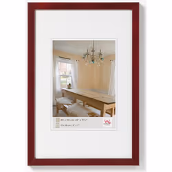 Walther Design BP520R, Cornice per foto singola, Legno, Mogano, 10 x 15 cm, Rettangolare, 170 mm