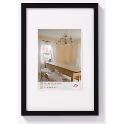 Walther Design BP070B, Cornice per foto singola, Legno, Nero, Tavolo, Parete, 40 x 60 cm, 518 mm
