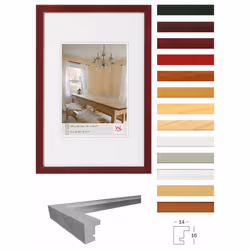 Walther Design BP070B cornice per quadro Cornice per foto singola Nero