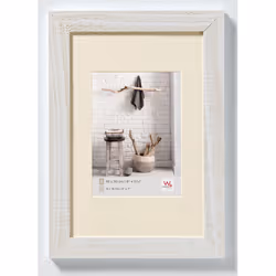 Walther Design HO520V, Cornice per foto singola, Legno, Bianco, 10 x 15 cm, Rettangolare, 199 mm
