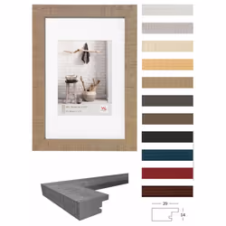 Walther Design HO440W cornice per quadro Cornice per foto singola Crema, Bianco - Vista aggiuntiva 2