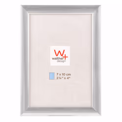 Walther Design KV712S, Cornice per foto singola, Argento, 7 x 10 cm, Rettangolare, Germania, 109 mm