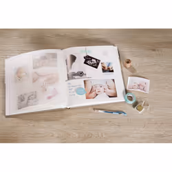 Walther Design UK-183-R album fotografico e portalistino Rosa 50 fogli 28 x 30,5 Rilegatura all'inglese - Vista aggiuntiva 2