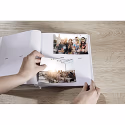 Walther Design ME-110-X album fotografico e portalistino Grigio 200 fogli