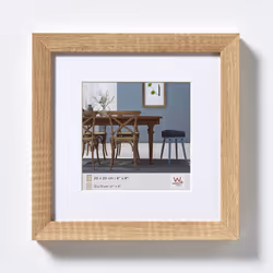 Walther Design EF220E, Cornice per foto singola, Legno, 13 x 13 cm, Rettangolare, Germania, 215 mm