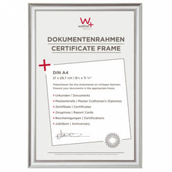 Walther Design KP130S cornice per quadro Cornice per foto singola Argento