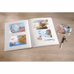 Walther Design SK-110-K album fotografico e portalistino Turchese 50 fogli Rilegatura all'inglese - Vista aggiuntiva 2