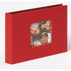 Walther Design MA-353-R album fotografico e portalistino Rosso 10 fogli 10x15 Rilegatura perfetta