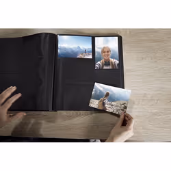 Walther Design EA-201-L album fotografico e portalistino Blu, Grigio - Vista aggiuntiva 2