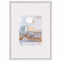 Walther Design KVX460S, Cornice per foto singola, Acrilico, Argento, 30 x 45 cm, Rettangolare, Germania
