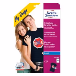 Avery MD1004, Multicolore, Ad inchiostro, A4 (210×297 mm), 8 fogli
