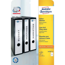 Avery L4759-25 etichetta per stampante Bianco Etichetta per stampante autoadesiva