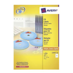 Avery L7676-100 etichetta per stampante Bianco Etichetta per stampante autoadesiva