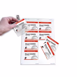 Avery L4727-20 accessorio protabadge Inserto per badge Bianco 200 pz - Vista aggiuntiva 6