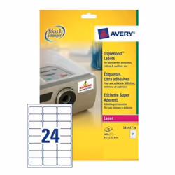 Avery L6141-20 etichetta per stampante Bianco Etichetta per stampante autoadesiva - Vista aggiuntiva 7