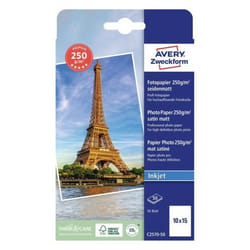 Avery C2570-50 carta fotografica Bianco Semi lucida