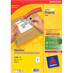 Avery L7165-40, Bianco, Laser, 99,1 x 67,7, 40 fogli, 320 pz