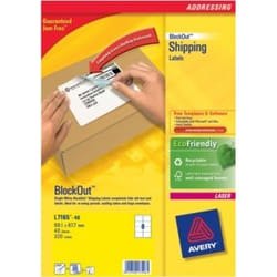 Avery L7165-40 etichetta per corrispondenza Bianco