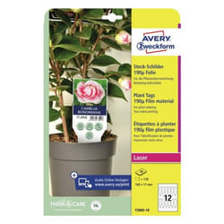 Avery T3005-10 accessorio per vaso Etichetta per pianta